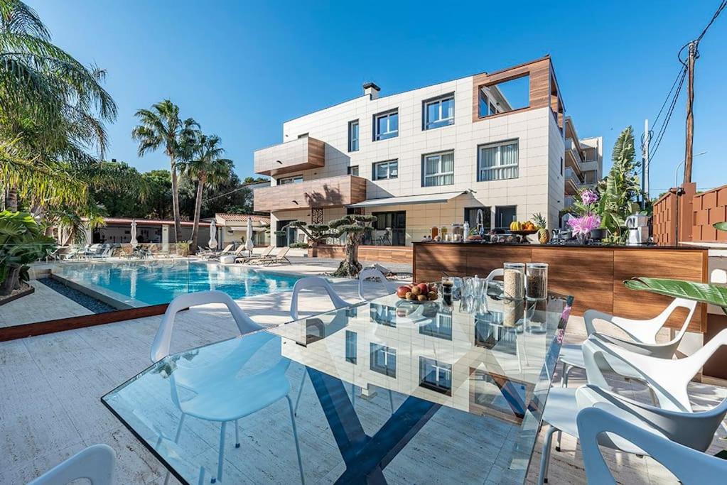 迈阿密普拉特亚5 Stelle Piscina, Jacuzzi, Wifi - 2 Min Dal Mare公寓 外观 照片