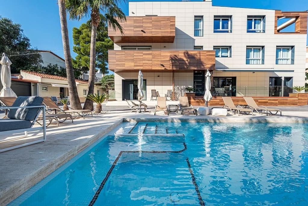 迈阿密普拉特亚5 Stelle Piscina, Jacuzzi, Wifi - 2 Min Dal Mare公寓 外观 照片